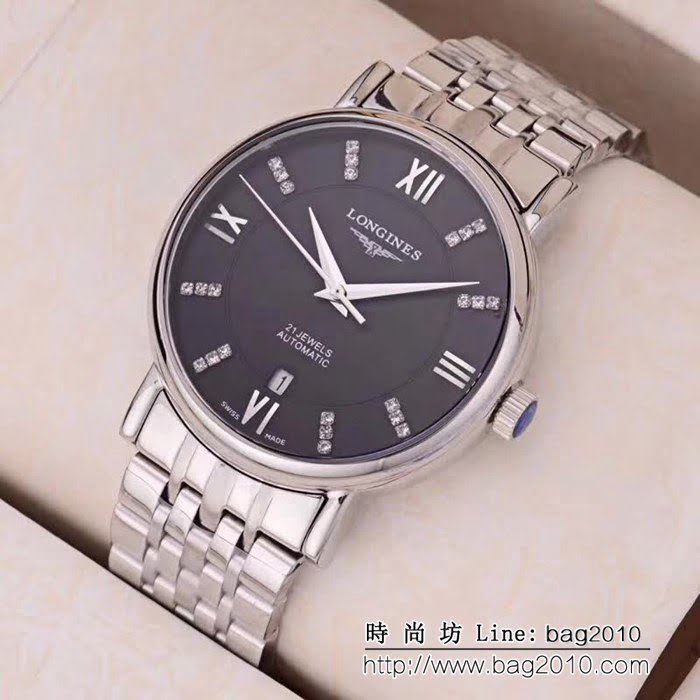LONGINES浪琴 全自動機械 精品男士腕表 WSS0027